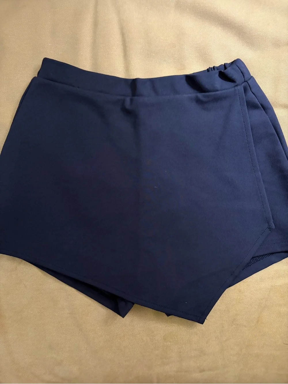 NWT Pleat Collection Navy Dress Skort Size 10
